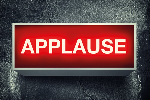 Cartel aplauso
